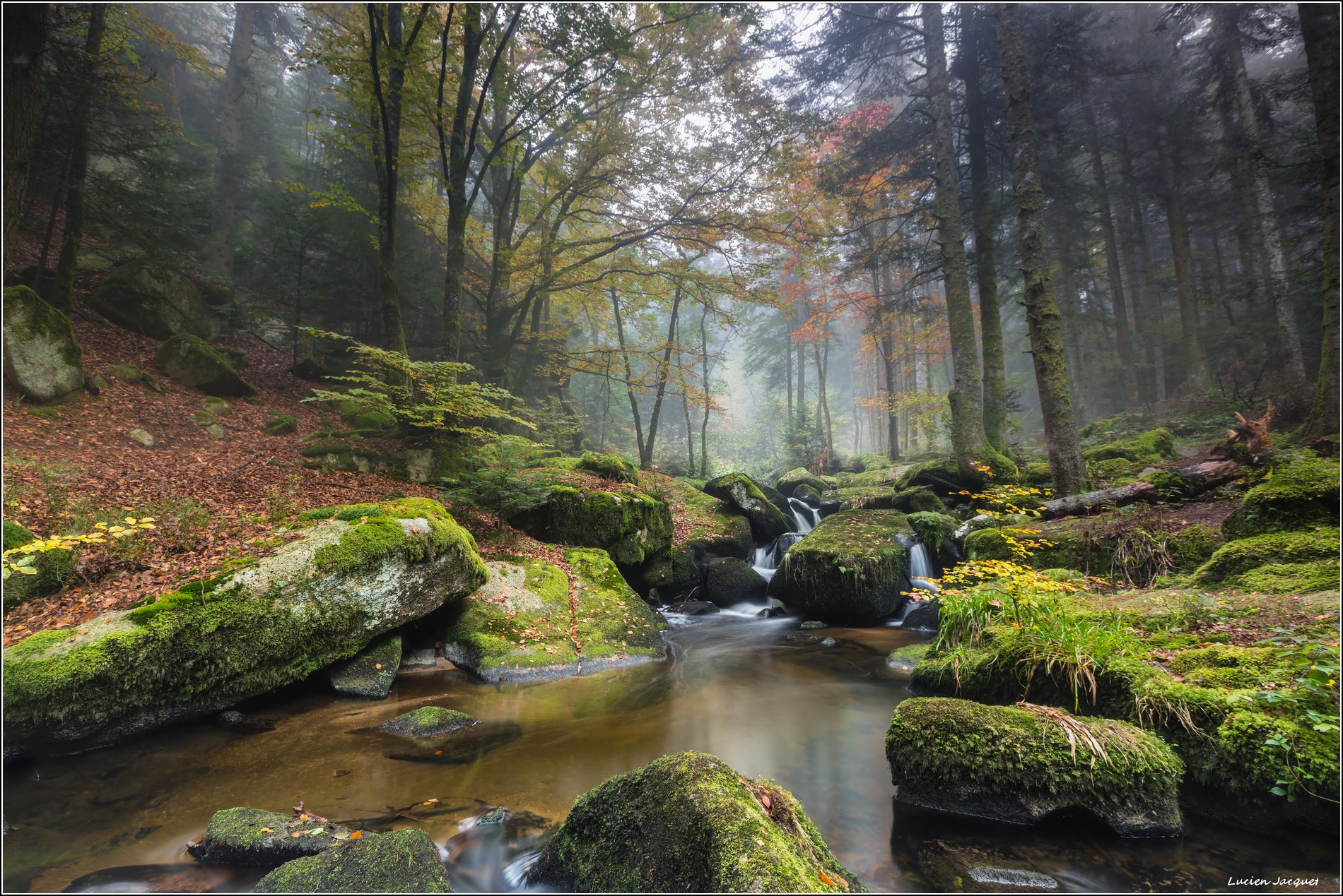 En remontant la rivière...