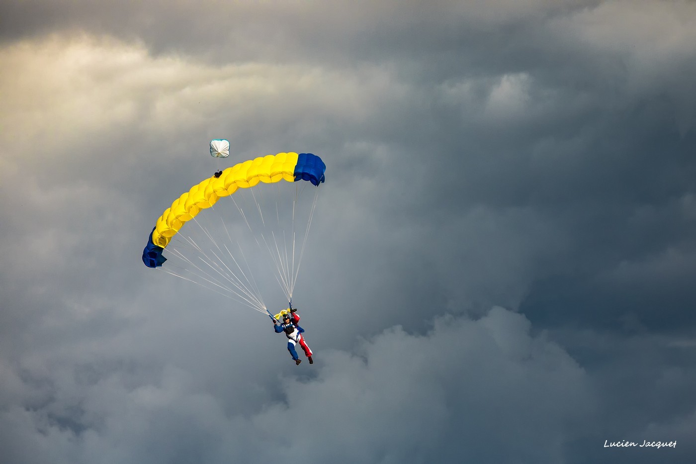 Tombé du ciel.