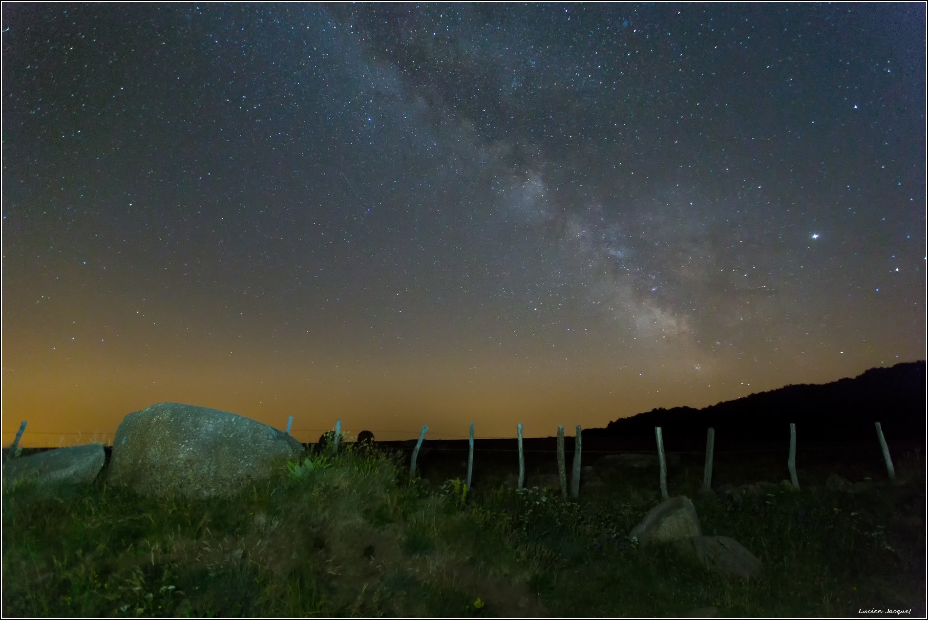 Une nuit sur l'Aubrac.