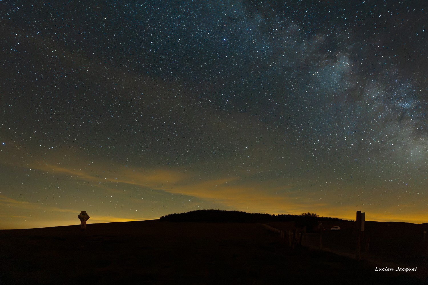 Minuit sur l'Aubrac.